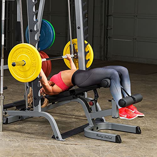 Body-Solid GS348P4 Kraftstation | Power-Tower | Smith Gym Komplettpaket (Multipresse, Hantelbank, Latzug, Butterfly) – Bild 5