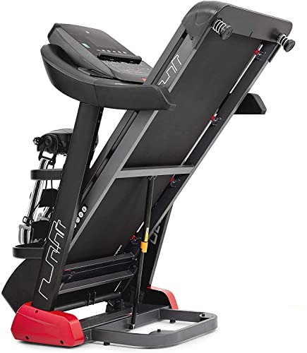 Hop-Sport elektrisches Laufband HS-4000LB mit Massagegerät, 4 PS Motor, max. Geschwindigkeit 20 km/h inkl. Brustgurt – Bild 4