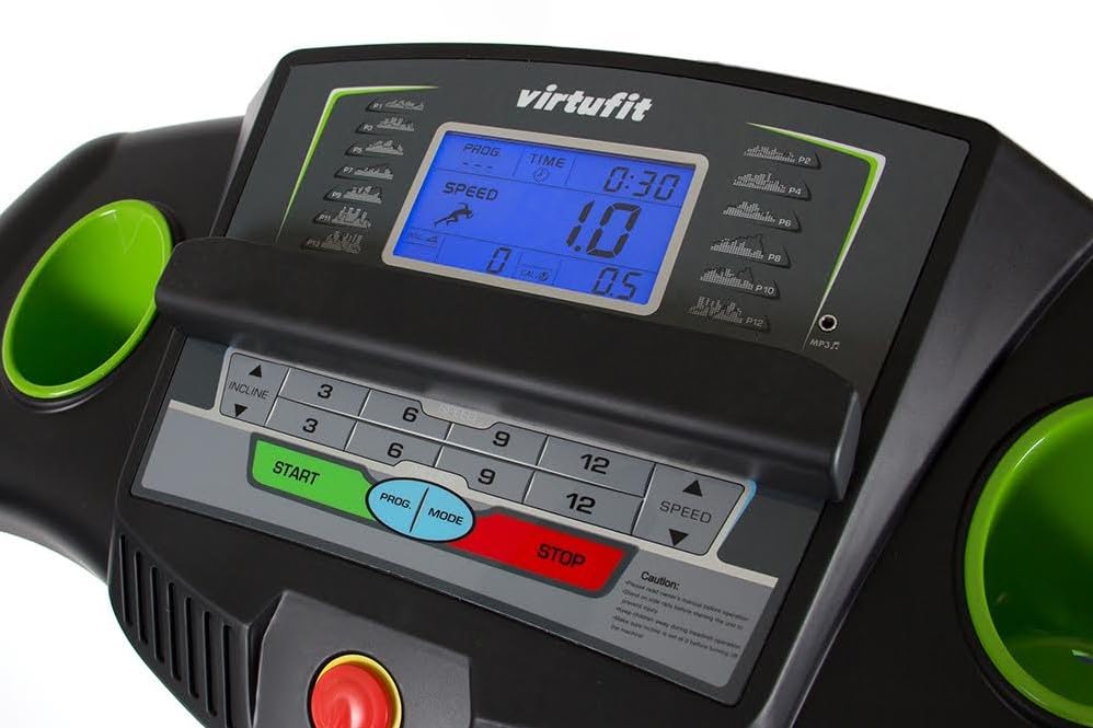 VirtuFit TR-100 Laufband für Zuhause - Klappbar, 150 kg Belastbarkeit, mit Steigung – Bild 3